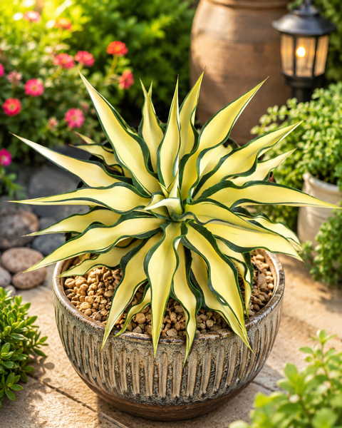 Agave yellow Star 5gal.