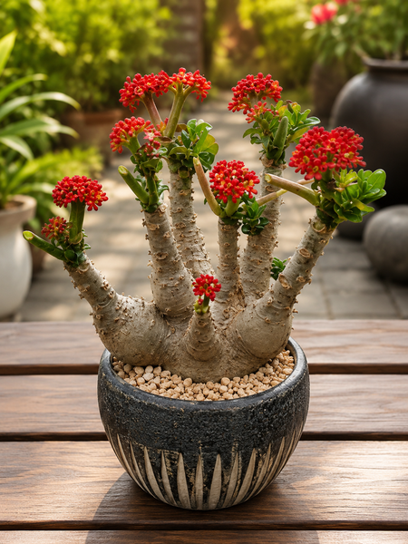 Jatropha podagrica (Buddha Belly plant)